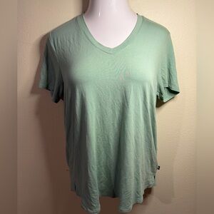 GAP Sage Green V-Neck Tee